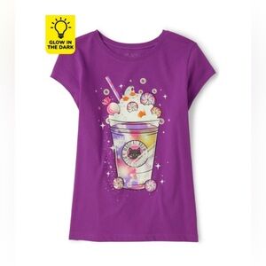 NEW-The Children’s Place
Glow Halloween Milkshake Graphic Tee - Purple Carrot